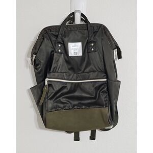 Anello backpack rucksack diaper‎ bag olive green cross bottle series